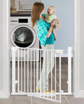 29-40 Easy Walk Thru Baby Gate for Doorways & Stroller - Auto Close