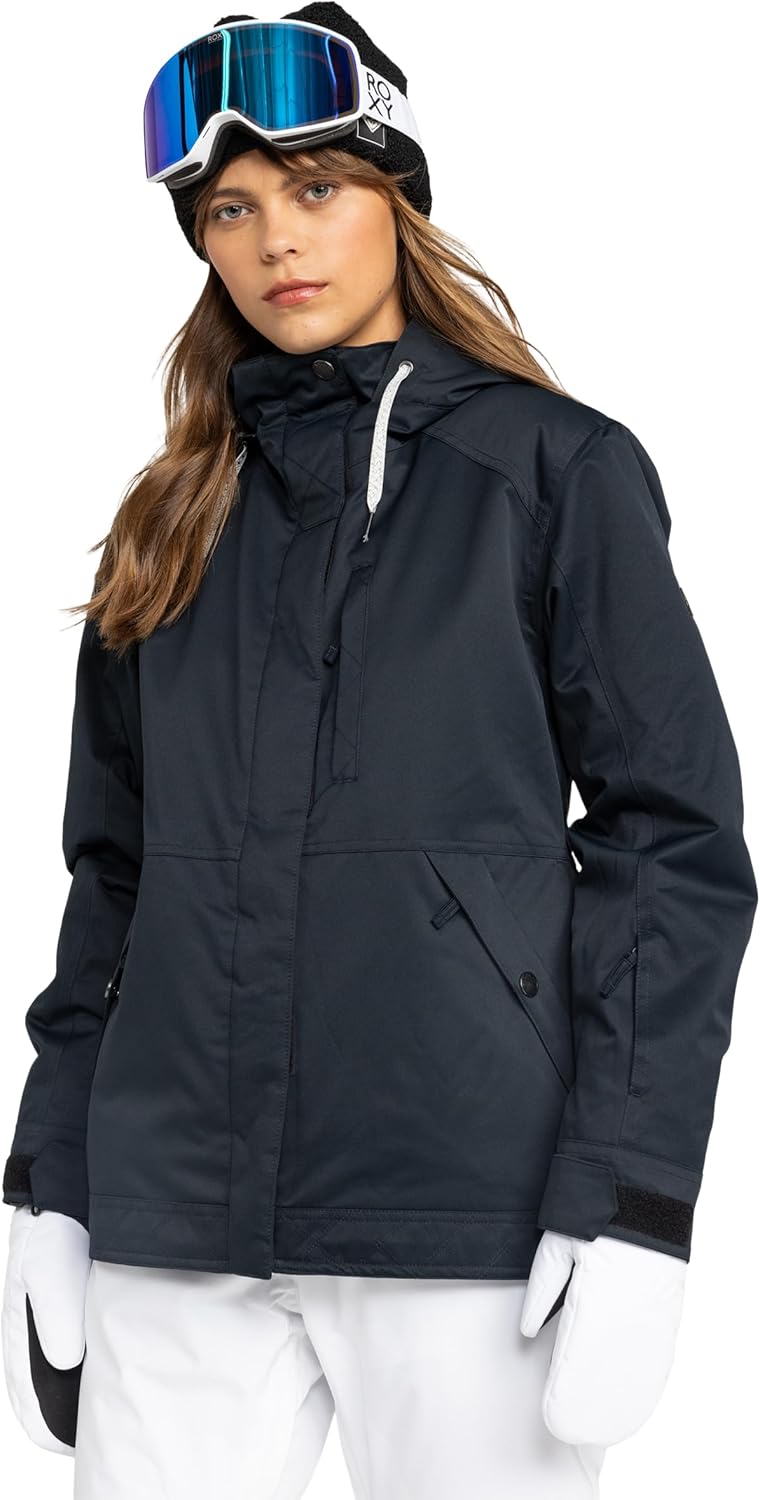 Roxy womens Billie Jacket: 10k Waterproof Snow Jacket for Women