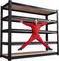 72in H x 46in W Garage Shelving - Heavy Duty 2500lb 5-Tier Storage