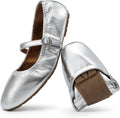DREAM PAIRS Women's Ballet Flats Mary Jane - Foldable Comfort