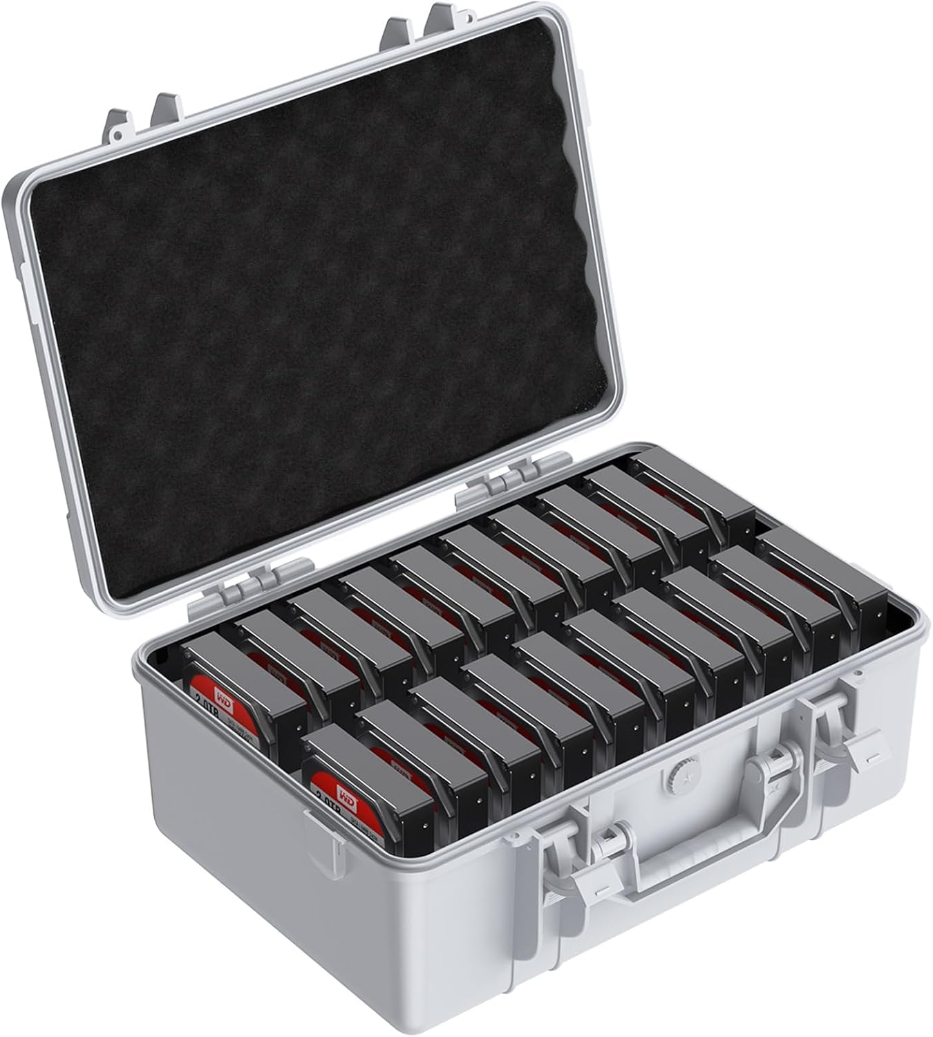 ORICO 20-Bay Shockproof HDD/SSD Storage Case