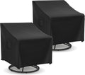 Outdoor Swivel Chair Covers Waterproof for Patio Furniture