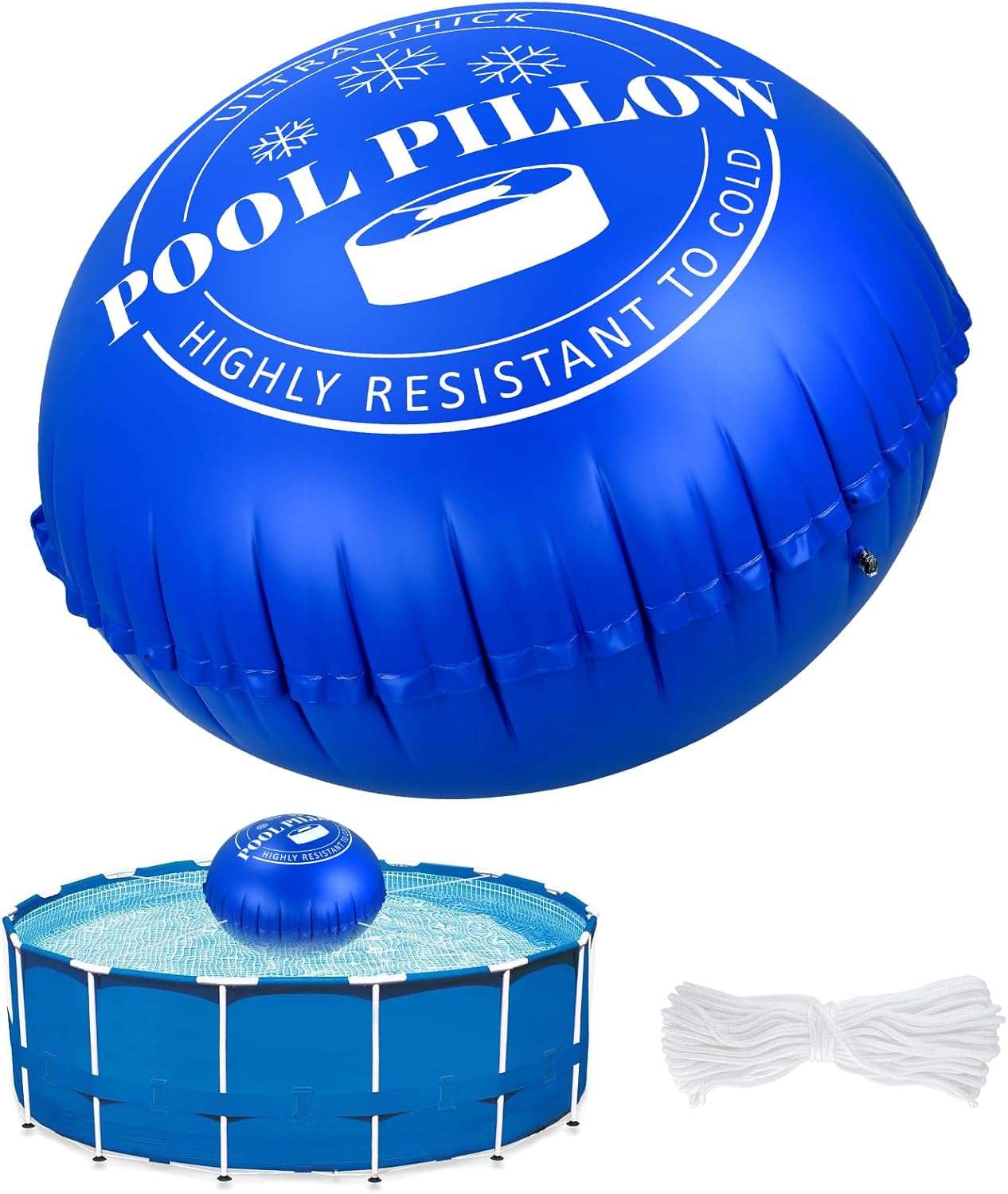 7 FT Pool Pillows for Above Ground Pools - Winter Closing Kit