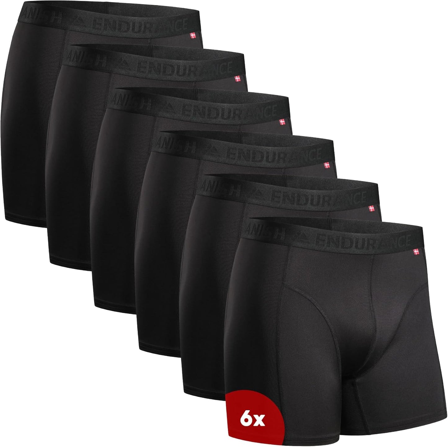 Ultimate Comfort: DANISH ENDURANCE Men's Boxer Briefs
