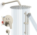 SR SUN RISE 12 in Rainfall Shower System with Handheld Combo - Dual