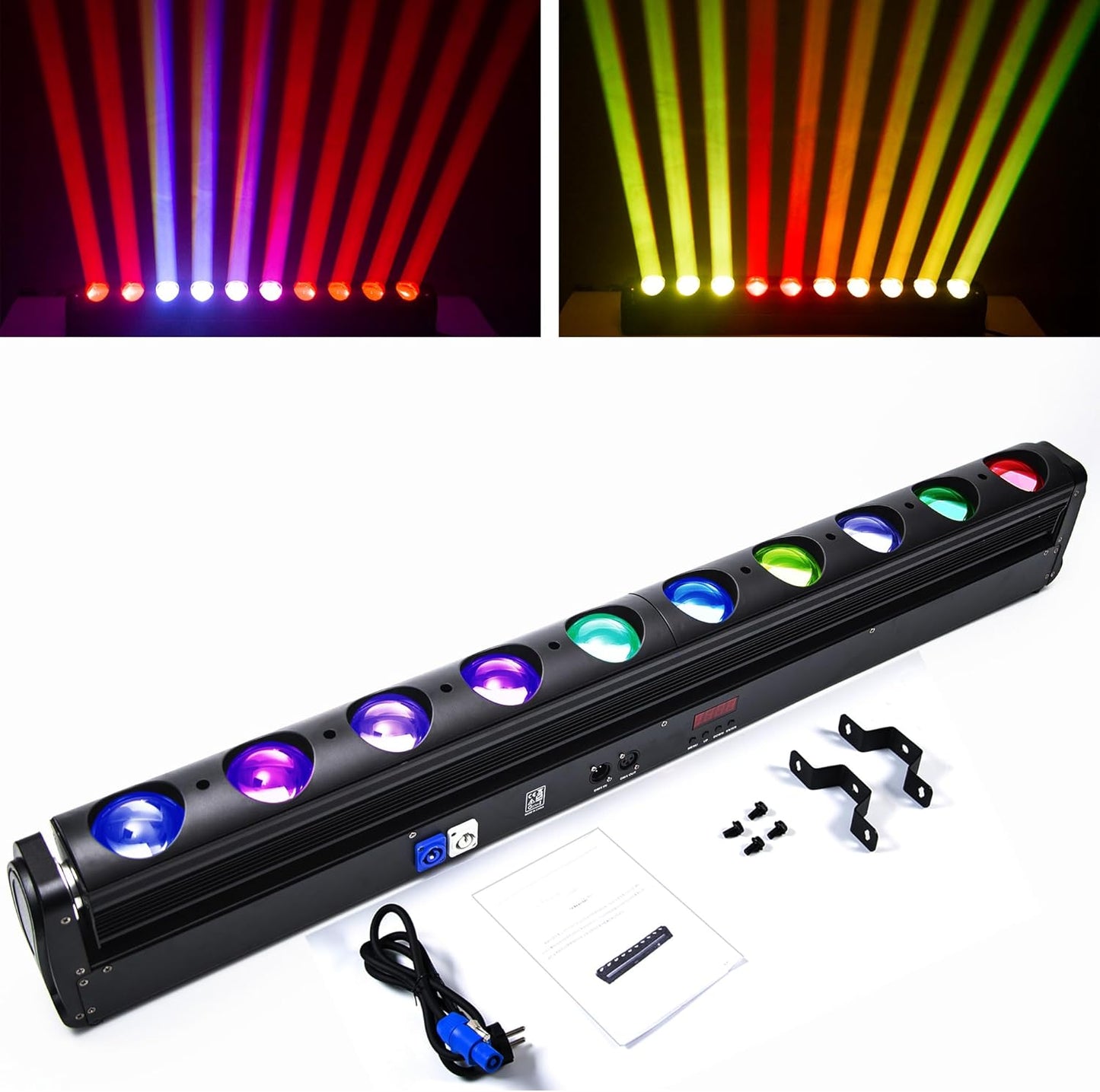 10LED Stage Wash Light Bar for DJ Lighting and Events