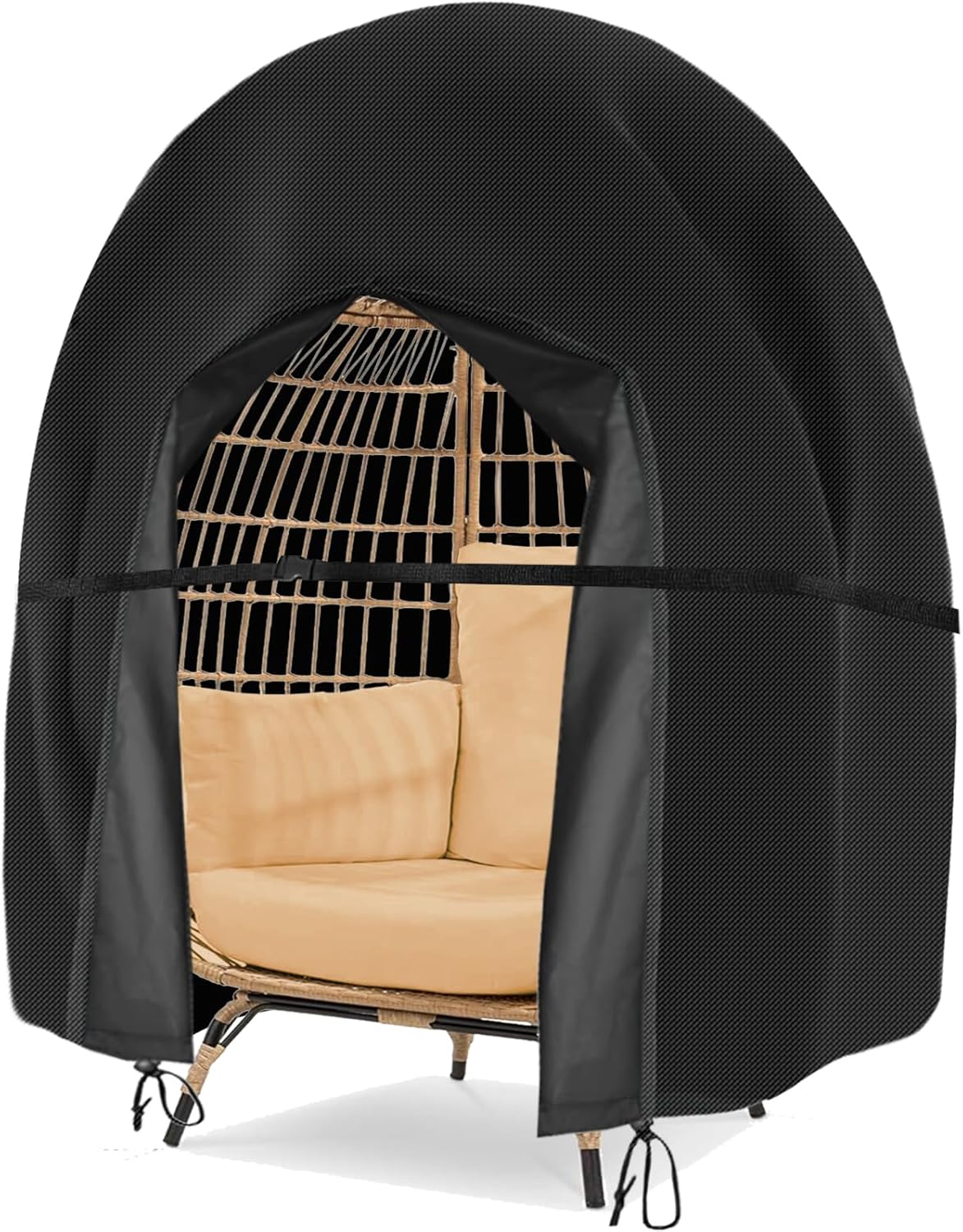 Waterproof Double Egg Chair Cover for Outdoor Furniture Protection