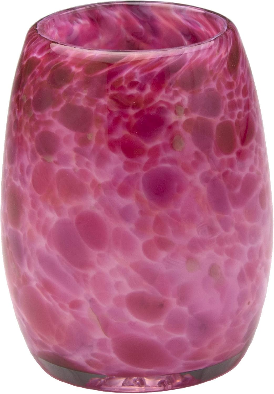 Handmade Blown Glass Votive Candle Holder for Home Decor