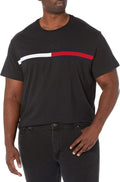 Tommy Hilfiger Men's Signature Stripe Graphic T-shirt - Soft Cotton is