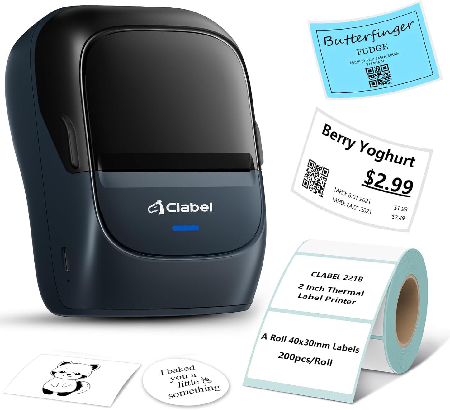 CLABEL Bluetooth Mini Label Printer
