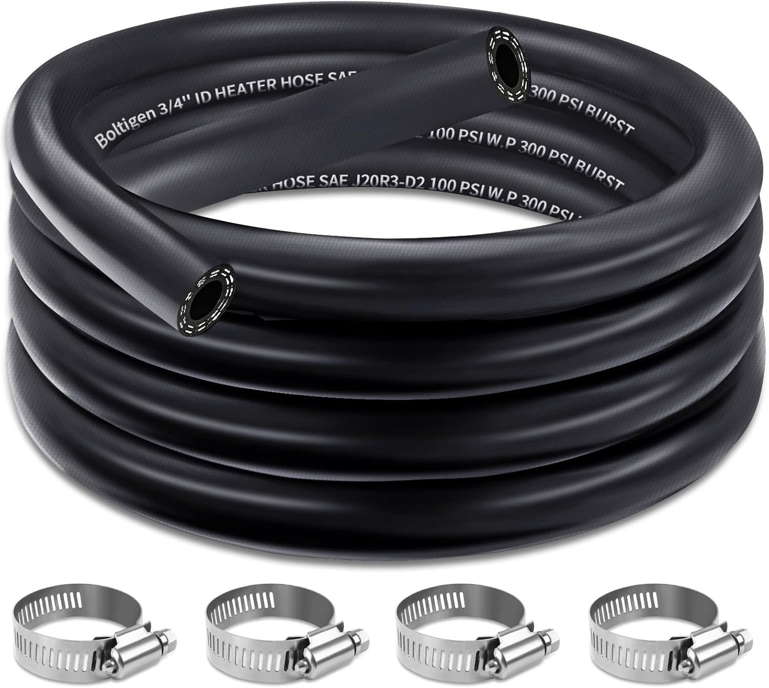 Boltigen 5/8inch Heater Hose - Durable 15 Feet Coolant Line