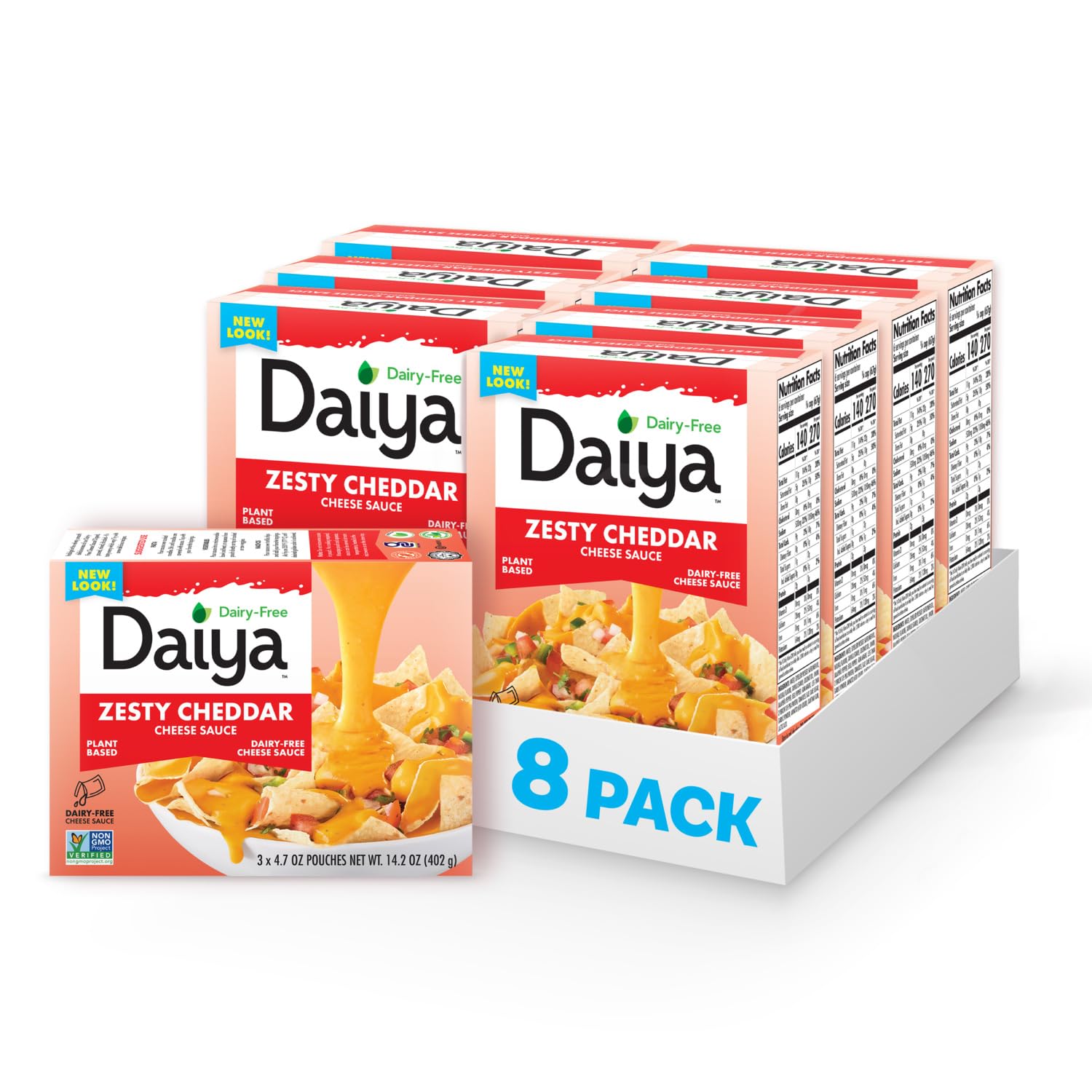 Daiya Dairy Free Zesty Cheddar Cheese Sauce for Delicious Meals