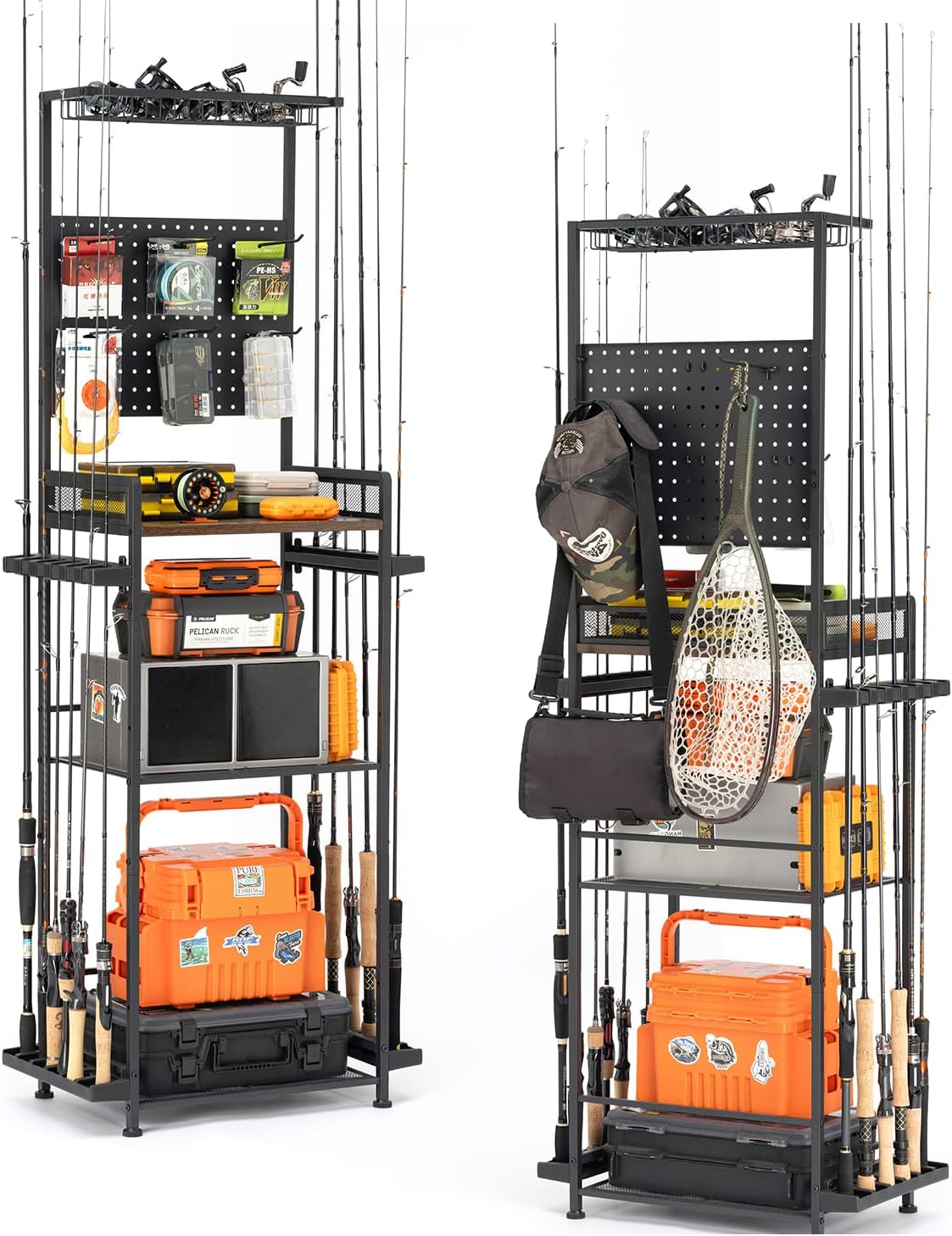 SOYEEZE Fishing Rod Holders for Garage - Organize Your Gear