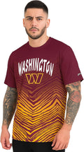 Men's Zubaz NFL Team Colors Graphic T-Shirt - Bold Zebra Print