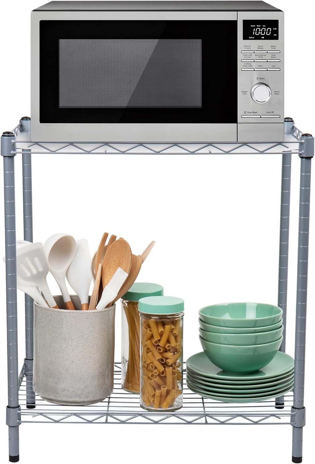 Mind Reader Microwave Shelf - Maximize Kitchen Space!