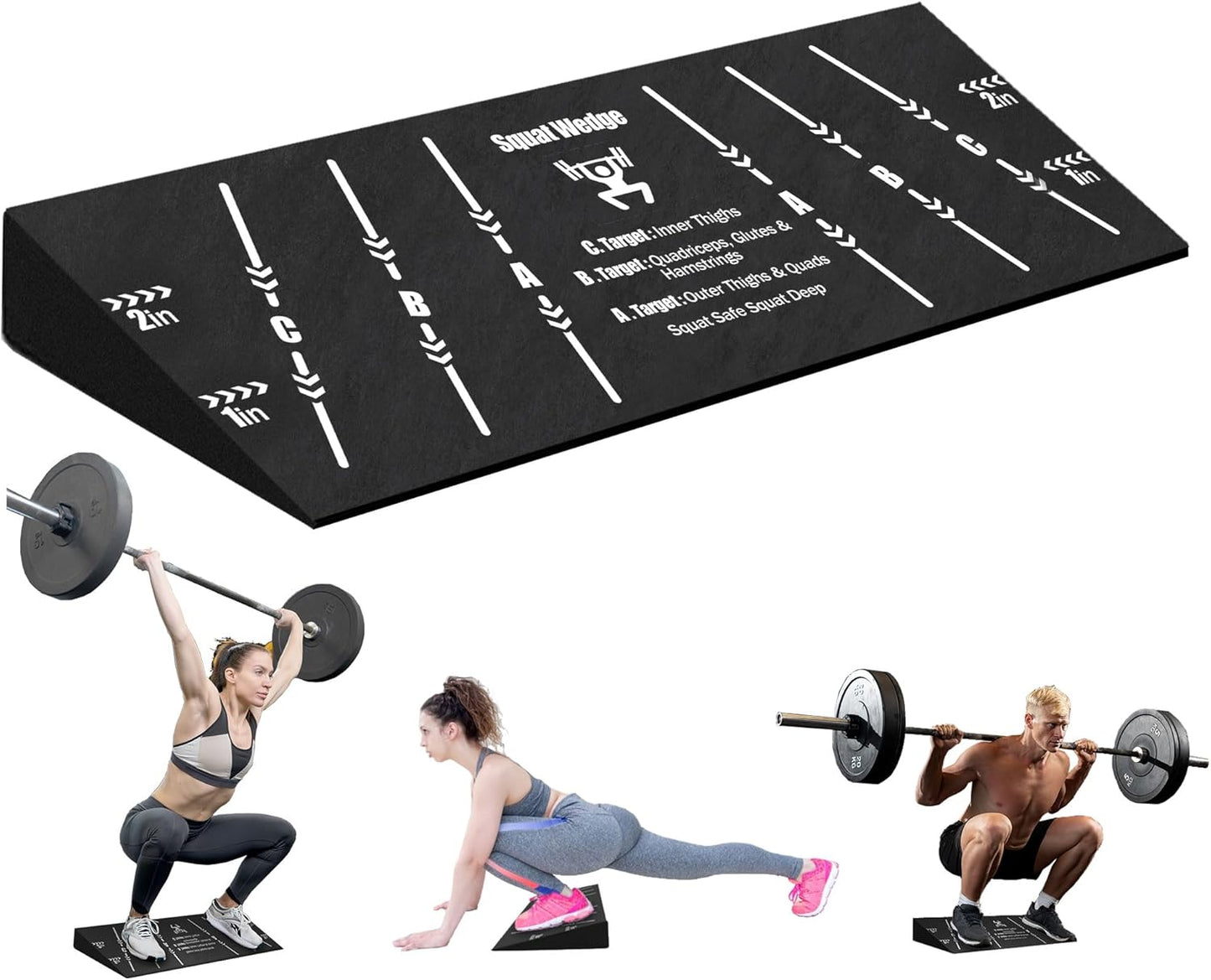 Squat Wedge Block for Enhanced Performance in Weightlifting