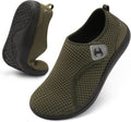 Mens Wide Diabetic Orthopedic Walking Shoes - Comfortable Zero Drop