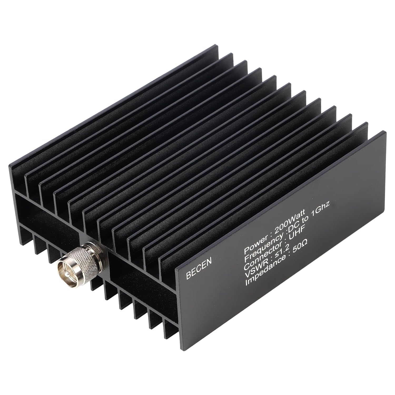 BECEN 200W PL259 Male Plug Dummy Load for UHF Applications