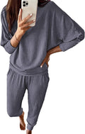 PRETTYGARDEN Women's Fall 2 Piece Lounge Set for Cozy Comfort