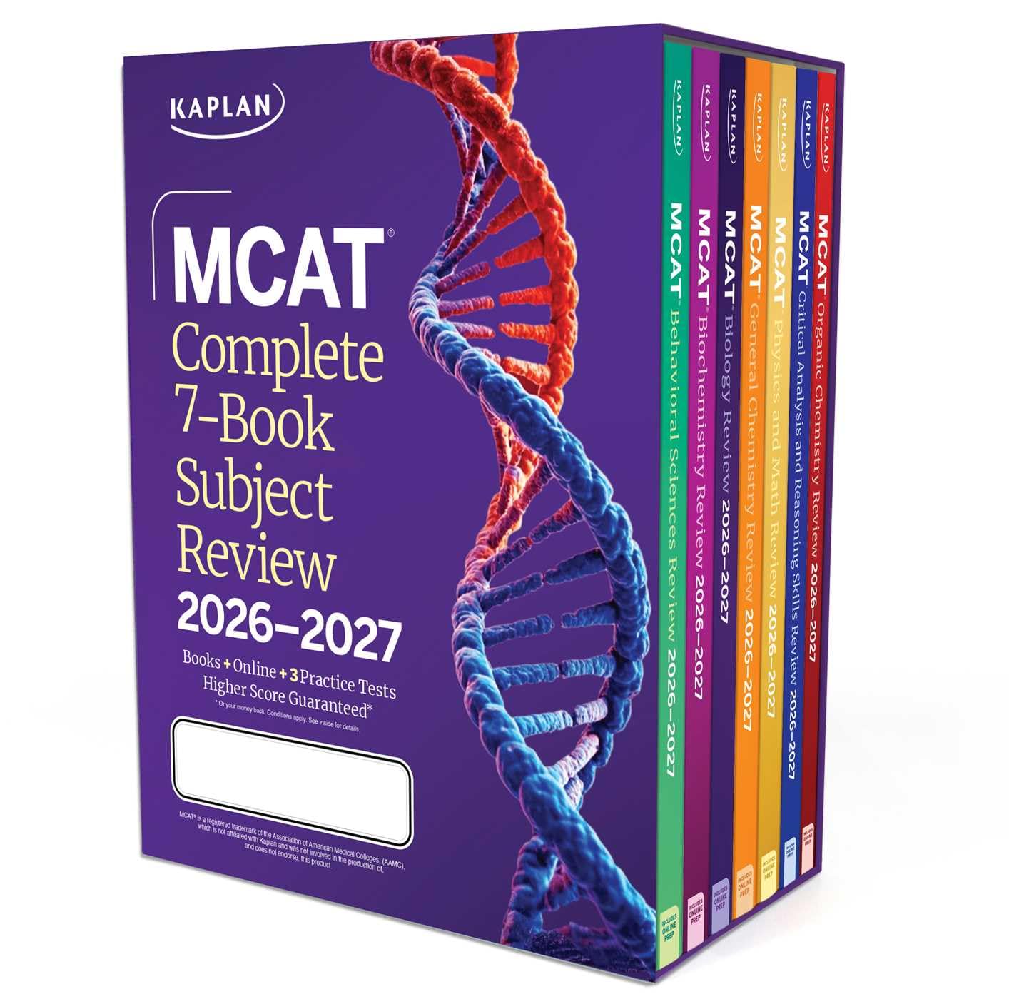 MCAT Complete 7-Book Subject Review 2026-2027 for Success