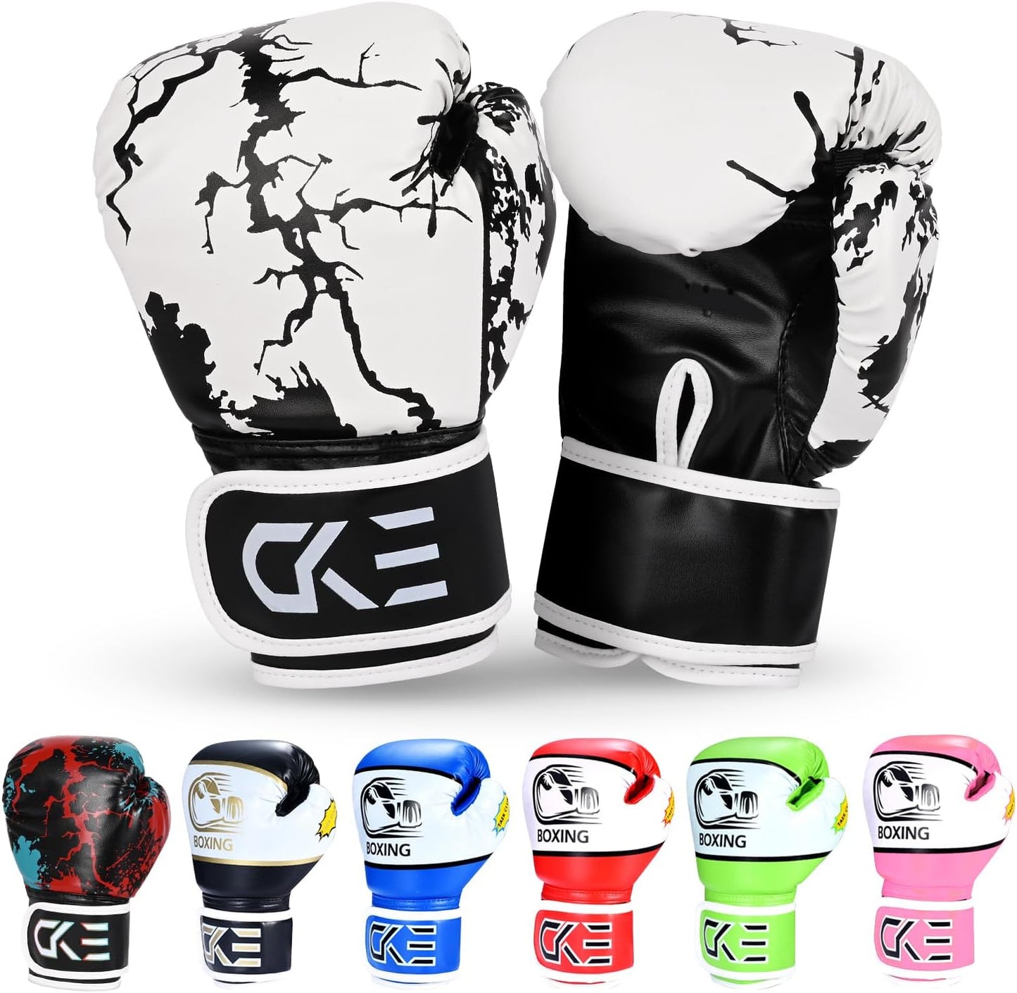 CKE Youth Boxing Gloves: Train with Style!