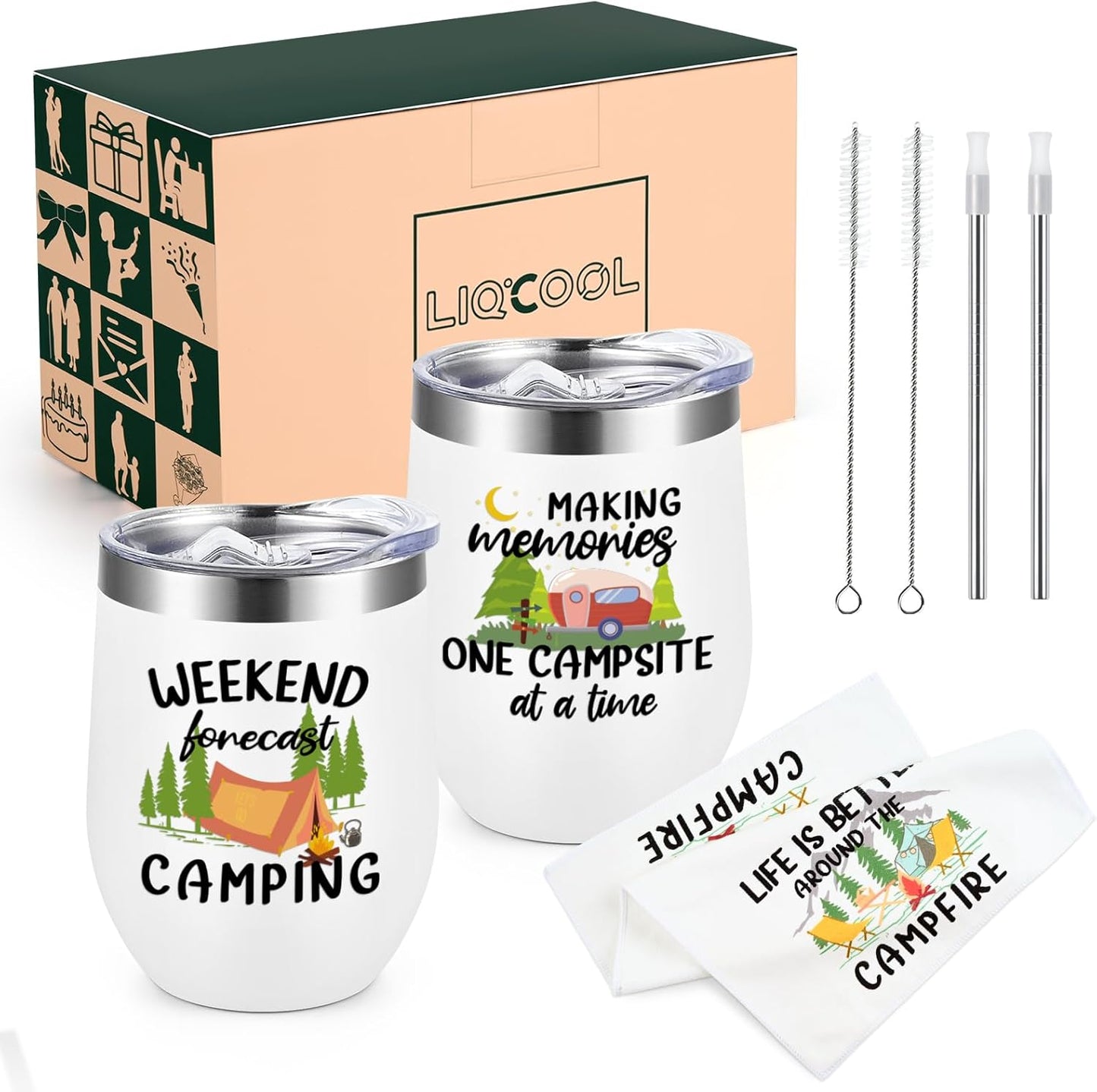 Camping Lover Tumblers - Ultimate Outdoor Gift Set
