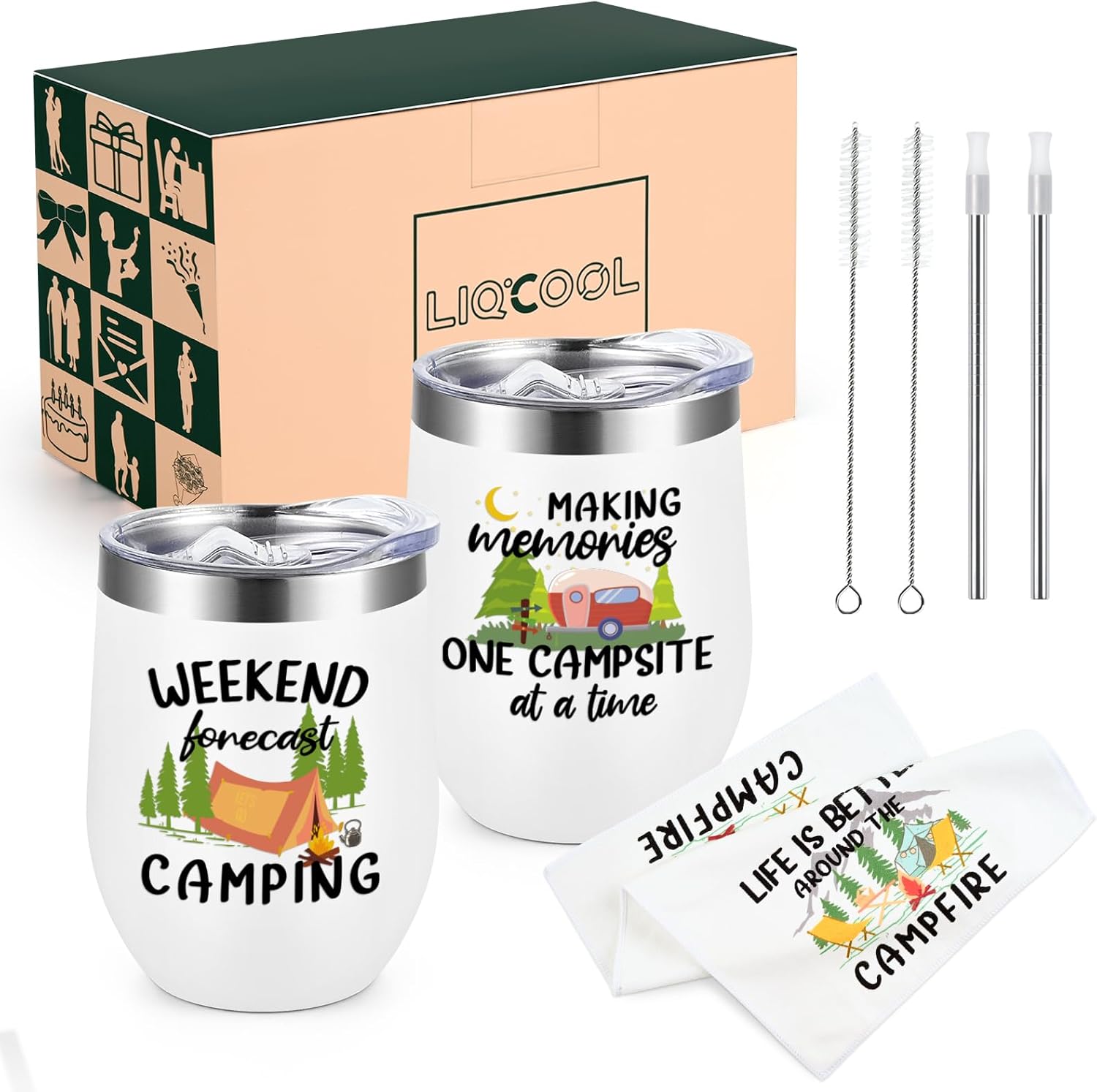 Camping Lover Tumblers - Ultimate Outdoor Gift Set