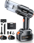 Car Vacuum Portable Cordless Starburst Black - 35000PA High Suction