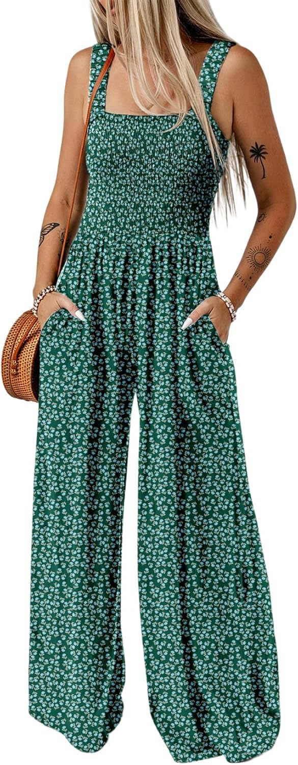 Dokotoo Women's Casual Loose Overalls Jumpsuits for Summer