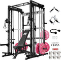 RitFit M1 Pro Smith Machine with Cable Crossover System - All-in-One