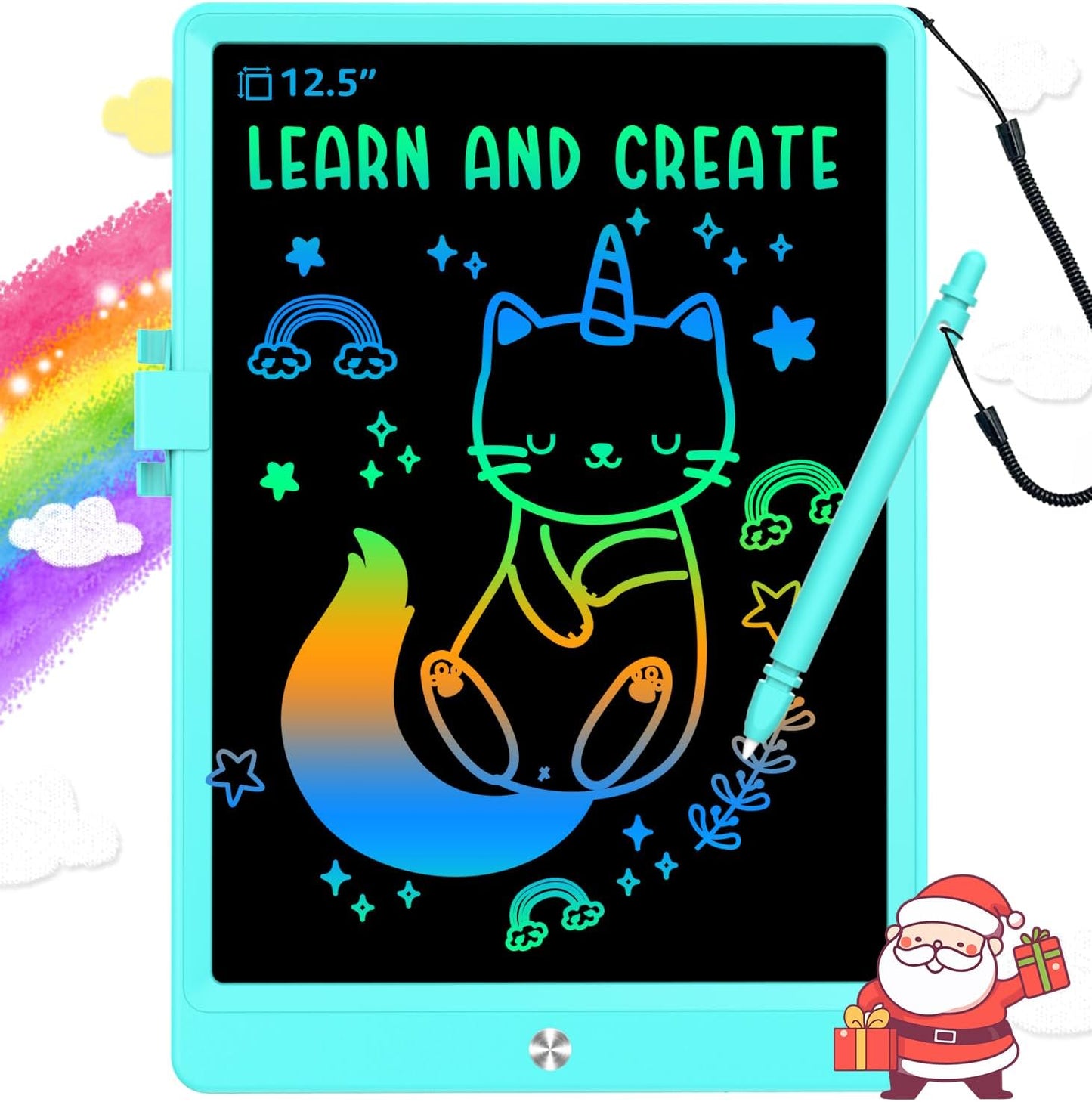 LCD Writing Tablet Doodle Board for Kids - 12.5 inch Fun