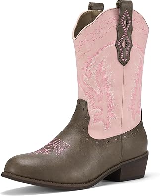 Rollda Kids Cowboy Boots for Boys and Girls - Stylish Western Footwear