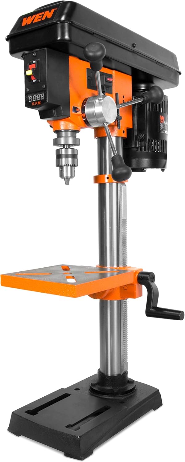 WEN 4212T 10-Inch Variable Speed Drill Press with Laser Precision