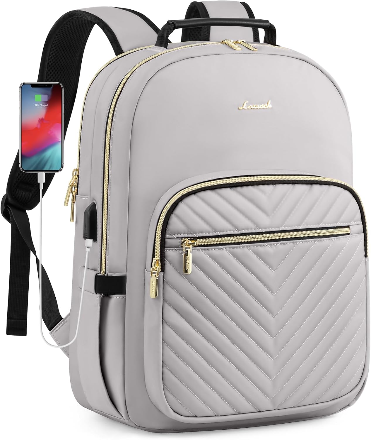 LOVEVOOK Laptop Backpack for Women - Stylish Travel Companion