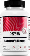 Organic Beet Root Powder Capsules 1500MG - Circulation & Energy