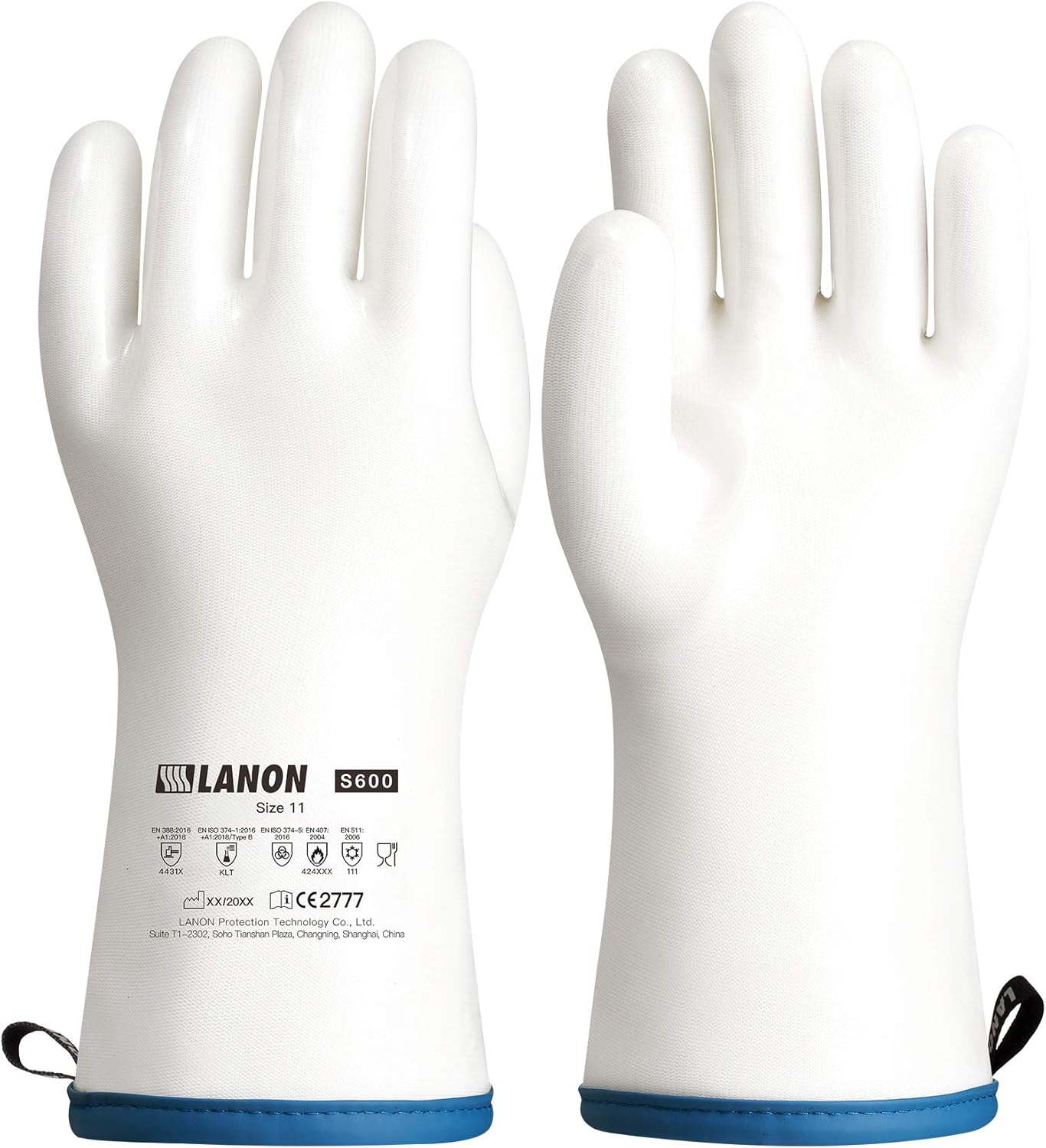 LANON Liquid Silicone Gloves for Heat Resistant Cooking Tasks