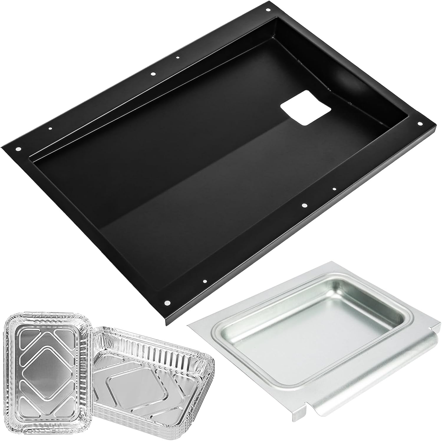 Grease Tray and Catch Pan Set for Weber Spirit 300 Series Grills