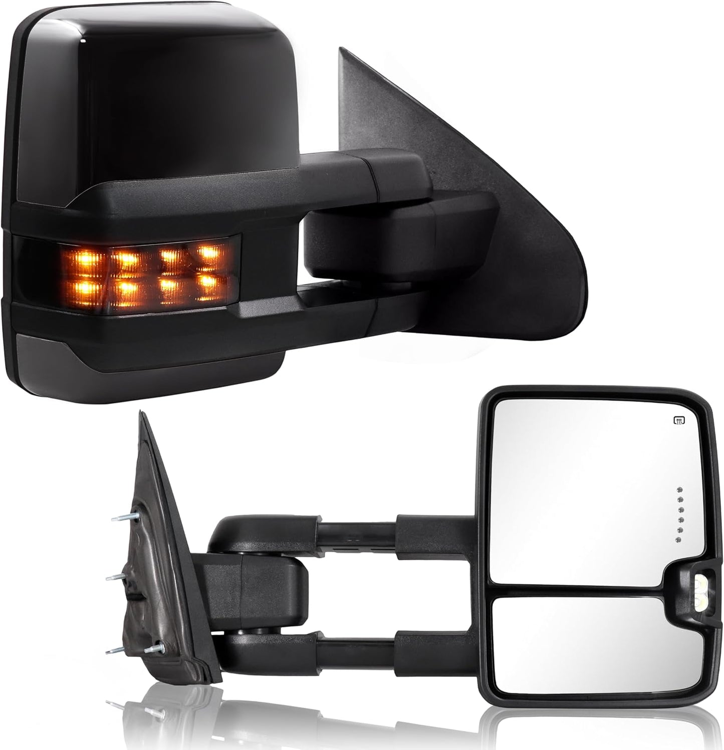 Towing Mirror for Silverado Sierra - Power Adjusted Heated Glass
