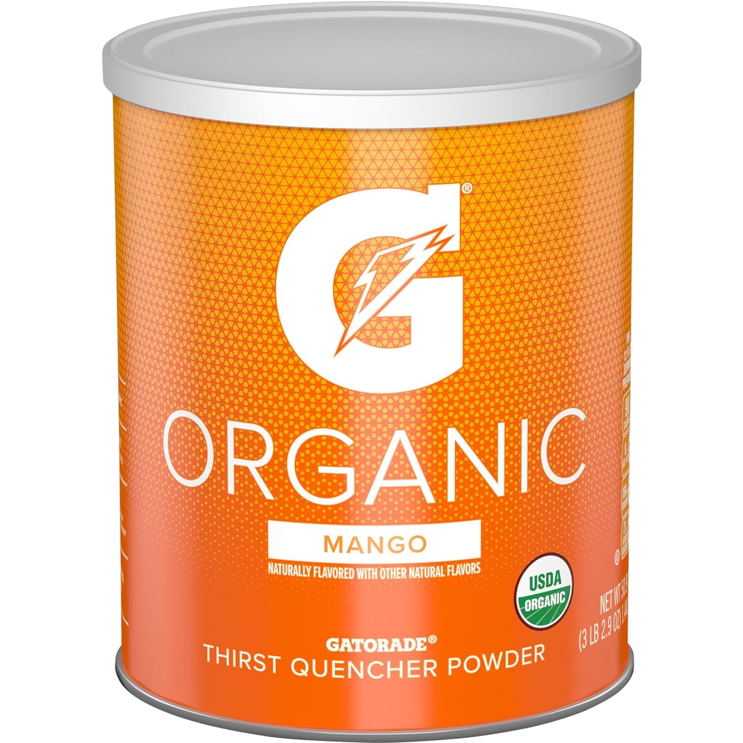 Gatorade G ESSNTL Organic Thirst Quencher Powder, Mango Flavor
