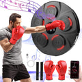 Music Boxing Machine with Gloves - 9 Speeds & 9 Light Modes