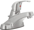 Aqua Vista Watersense Certified Bathroom Sink Faucet in Brushed Nickel