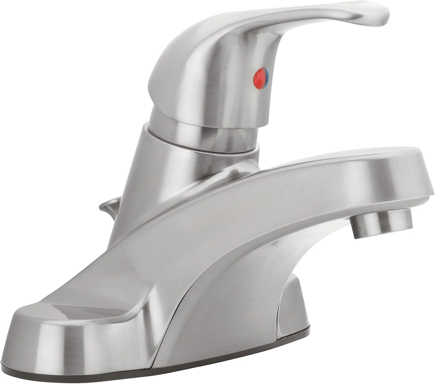 Aqua Vista Watersense Certified Bathroom Sink Faucet in Brushed Nickel