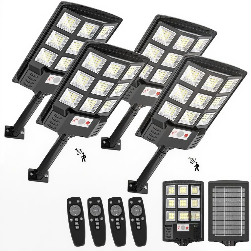 Sunwish Solar Street Light Outdoor with Motion Sensor Control