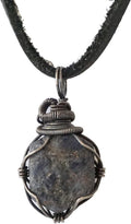 Raw Sapphire, Emerald, Ruby & Opal Pendant for Men - Reversible Design