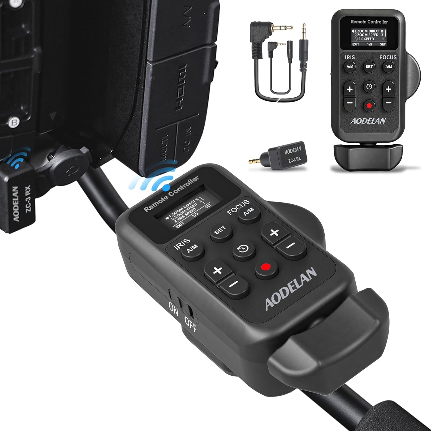 Wireless Camcorder Remote Control for Canon and Sony Models