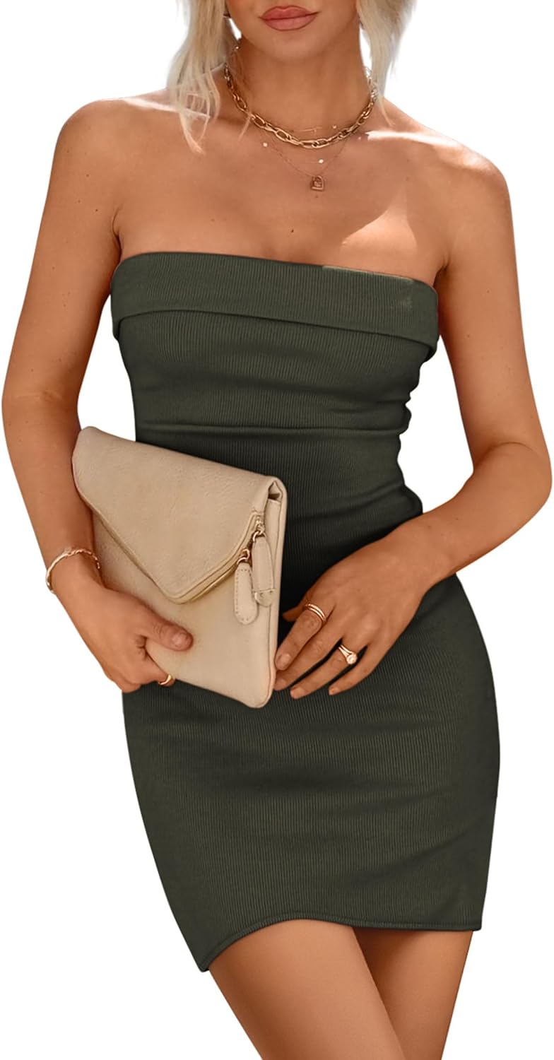 PRETTYGARDEN Summer Dresses for Women: Elegant Mini Beach Dress