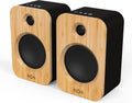 Get Together Duo Powerful Bookshelf Speakers - Portable Stereo Sound