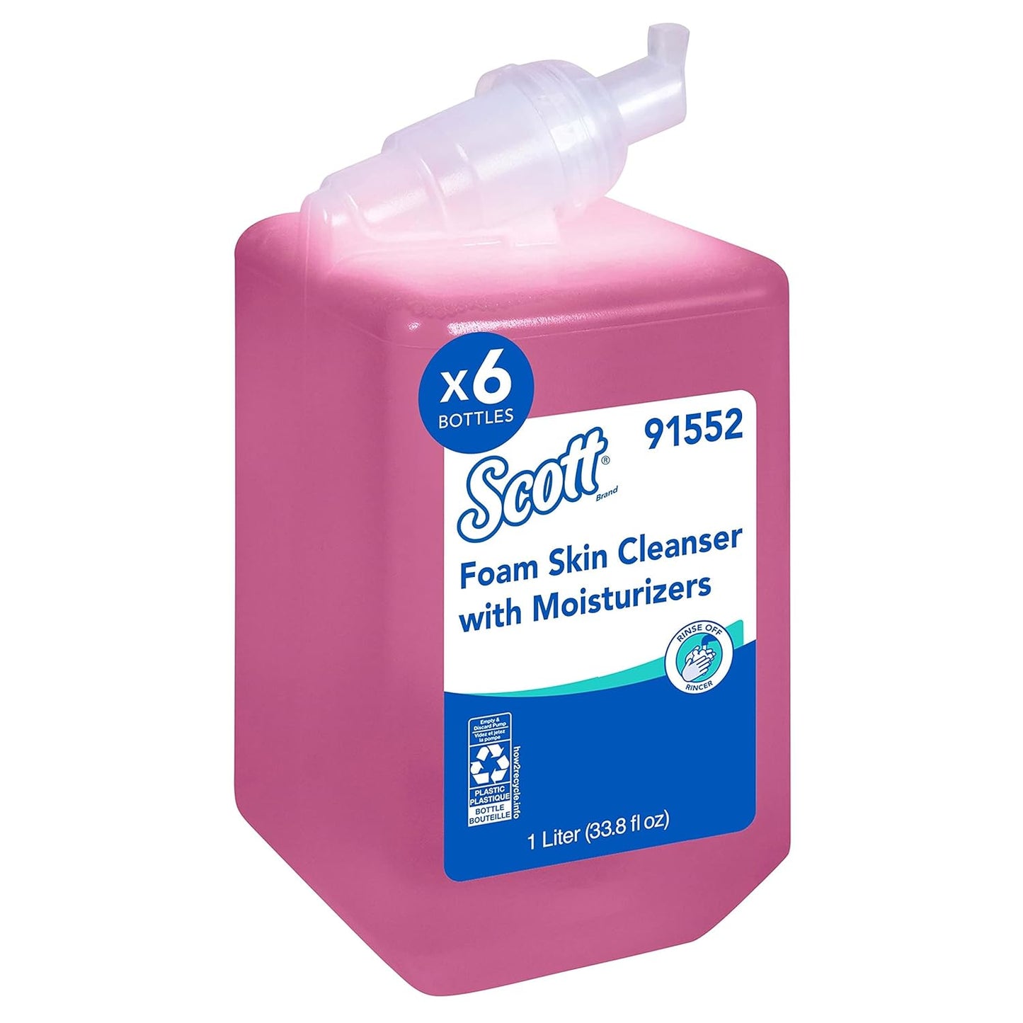 Scott Professional Foam Hand Soap with Moisturizers for Clean Hands