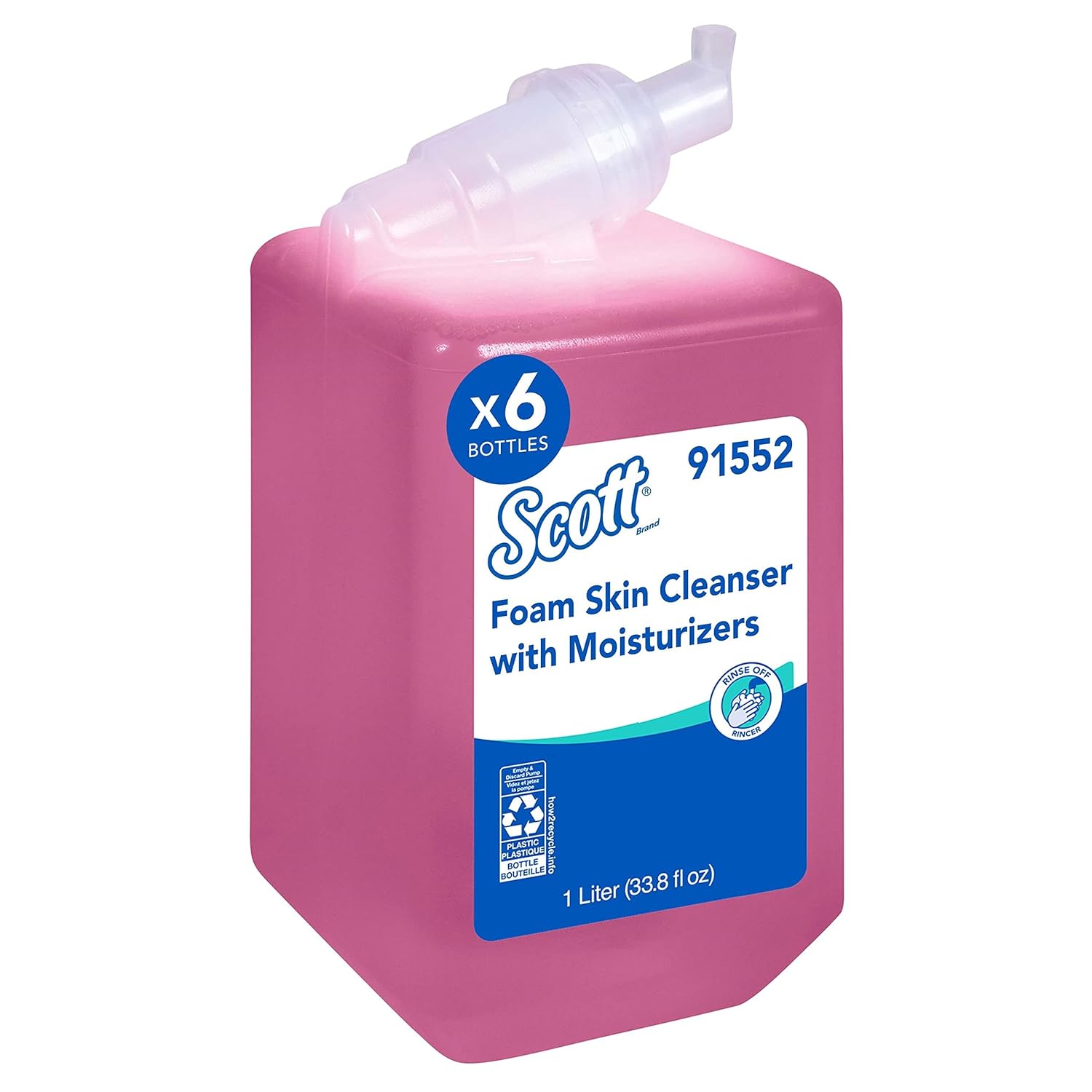 Scott Professional Foam Hand Soap with Moisturizers for Clean Hands