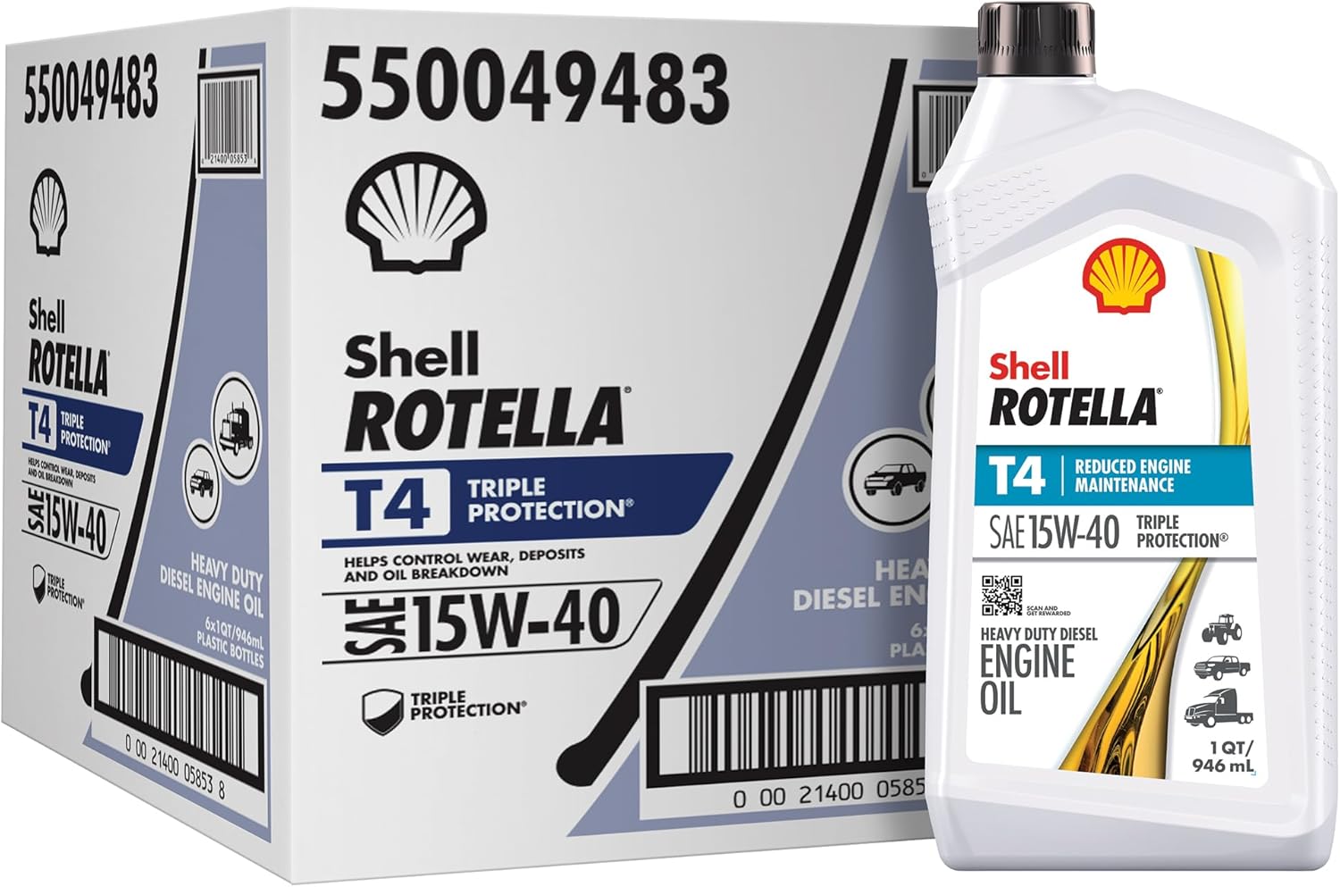 Shell Rotella T4 Triple Protection 15W-40 Motor Oil Review